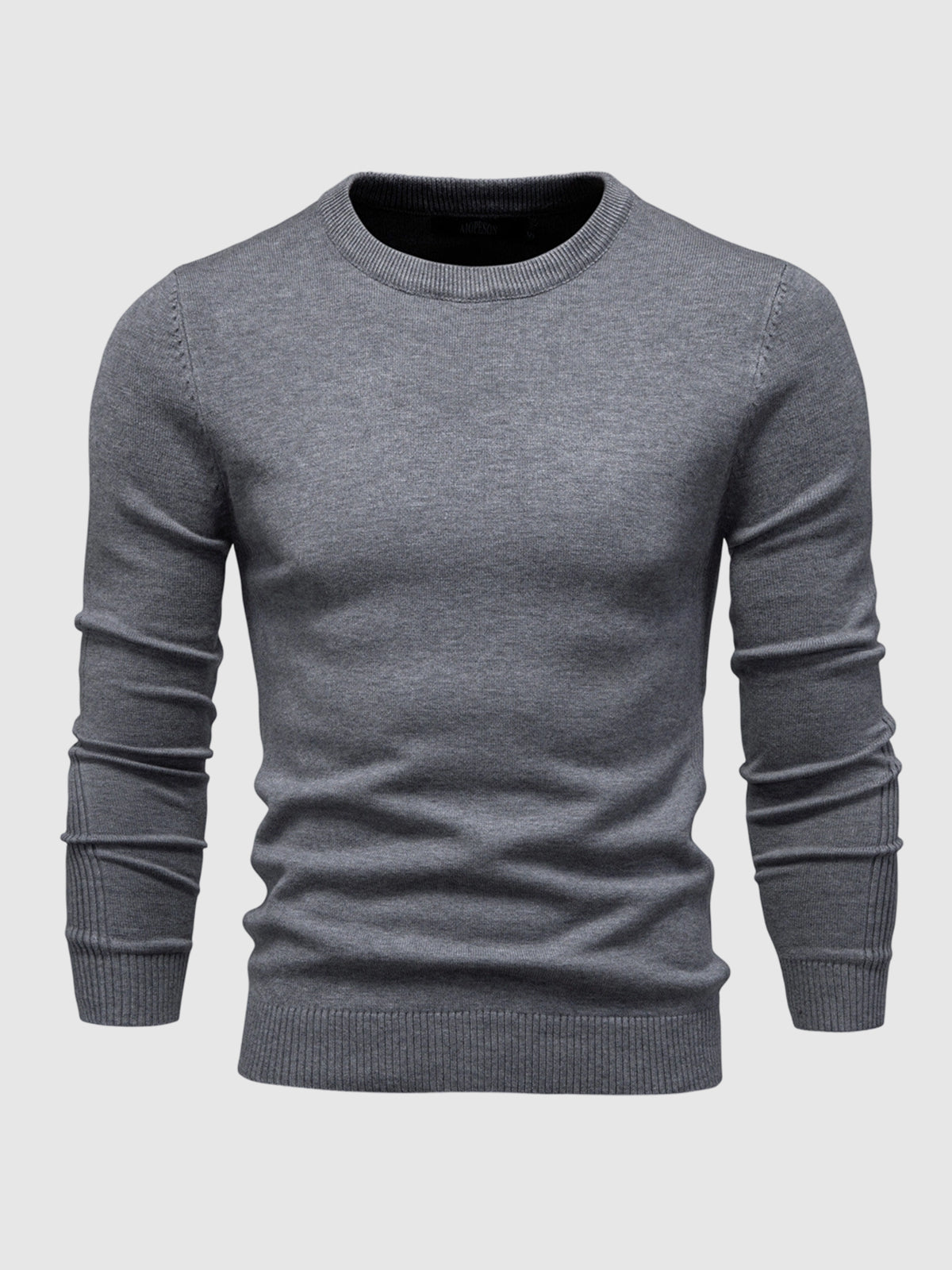 Men's casual crew neck slim fit sweater