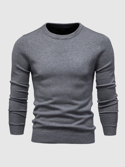 Men's casual crew neck slim fit sweater