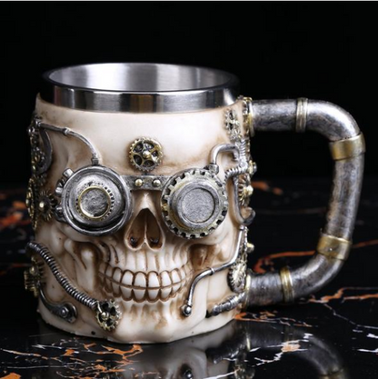 Handcrafted Steampunk Coffee Mug