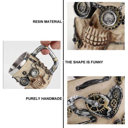 Handcrafted Steampunk Coffee Mug