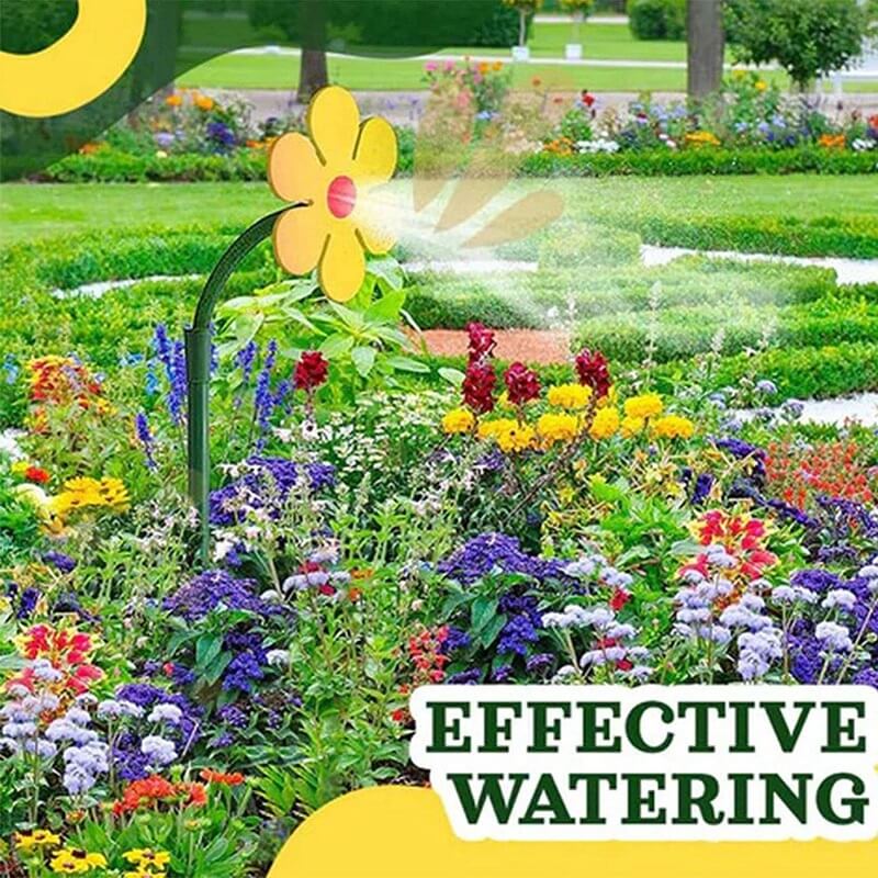 Crazy Dancing Sunflower Garden Lawn Sprinkler