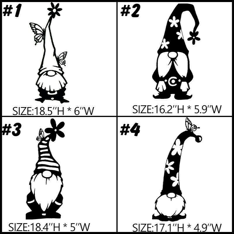 Spring Decor - Steel Branch Gnomes Decoration