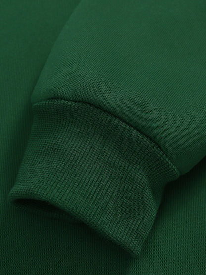 Men's "BROOKLYN" fleece printed letter hoodie