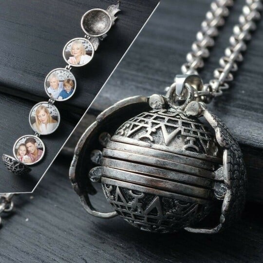 Mother's Day Gift - Expanding Photo Box Necklace