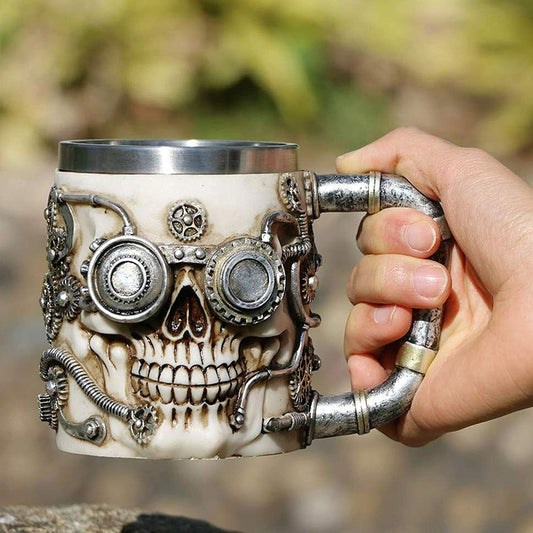 Handcrafted Steampunk Coffee Mug
