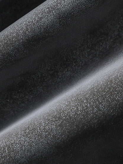 Men's tie-dye PU leather jacket with a stand-up collar and a vintage, loose-fitting casual jacket