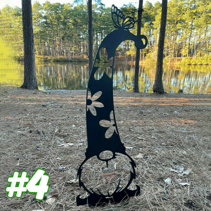 Spring Decor - Steel Branch Gnomes Decoration