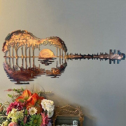 Guitarist Art🎸MEGRAIDANTM️ Handmade Abstract Guitar Metal