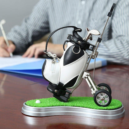 Minigolf-Stiftehalter mit Stift