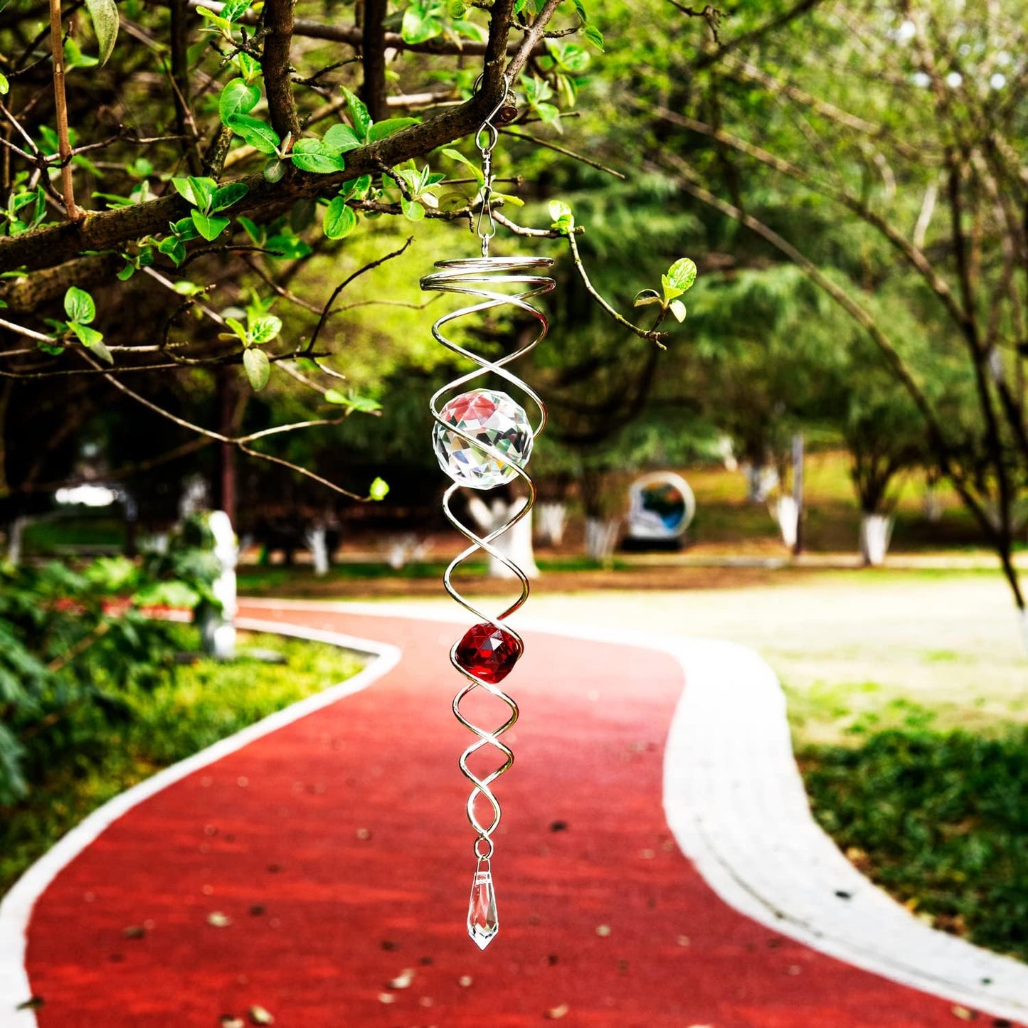 🔥Last Day Promotion-49%OFF - Gazing Ball Spiral Tail Wind Spinner Stabilizer