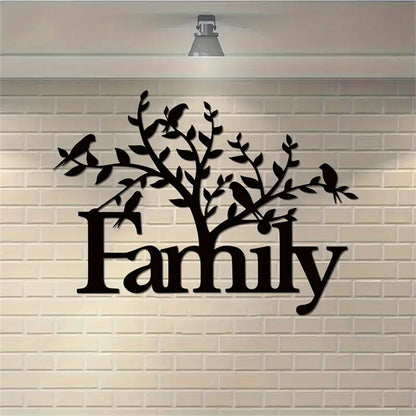 Family Tree Metal Signs Metal Family Wall Decor