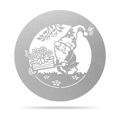 Garden Gnome Monogram Wall Art