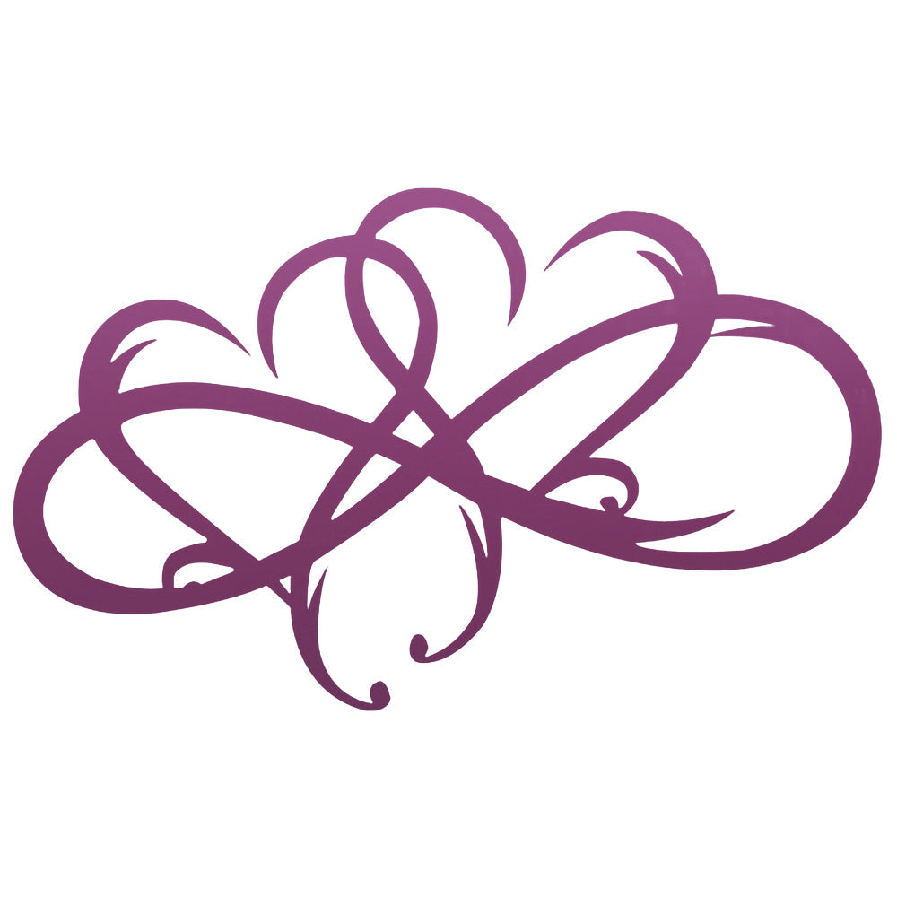 Infinite Heart-shaped Metal Wall Art