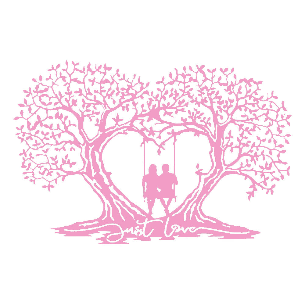 Love Tree Heart-shaped Tree Of Life Metal Wall Art