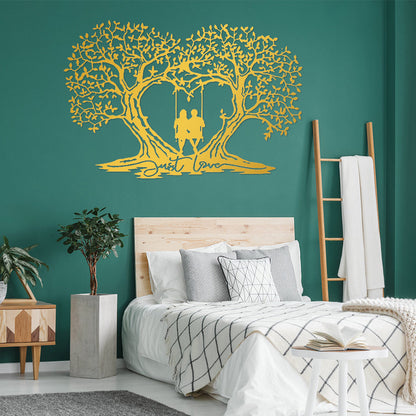 Love Tree Heart-shaped Tree Of Life Metal Wall Art