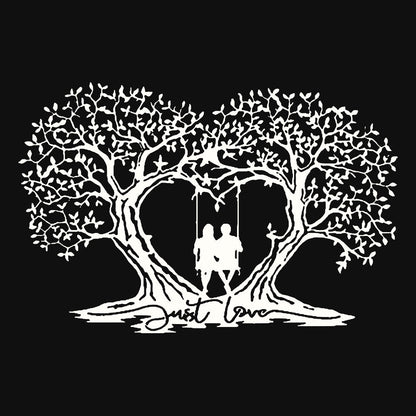 Love Tree Heart-shaped Tree Of Life Metal Wall Art