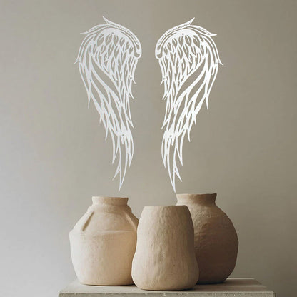 1 Pair Angel Wings Metal Wall Art