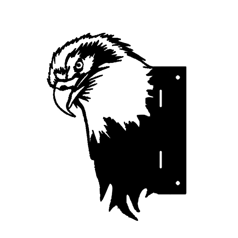 Eagle Farm Peeping Animal Outdoor Metal Garden Art