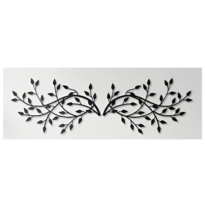 2 Pcs Olive Tree Branch Metal Wall Art