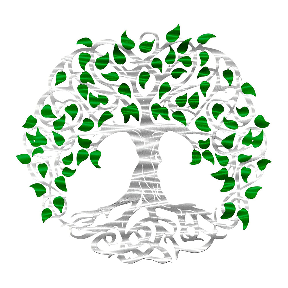 Colorful Tree of Life Metal Wall Art