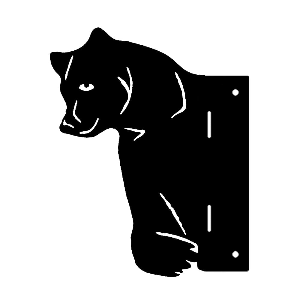 Bear Farm Peeping Animal Outdoor Metal Garden Art