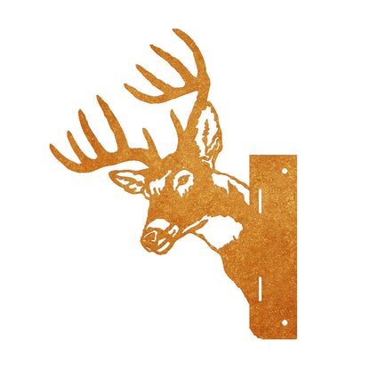 Reindeer Farm Peeping Animal Outdoor Metal Garden Art