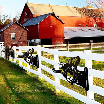 Goat Farm Peeping Animal Outdoor Metal Garden Art