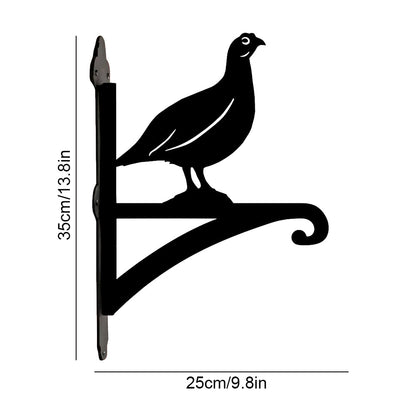 Red Grouse Metal Hanging Bracket Plant Stand