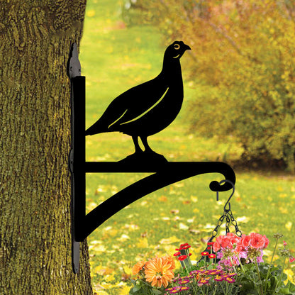 Red Grouse Metal Hanging Bracket Plant Stand