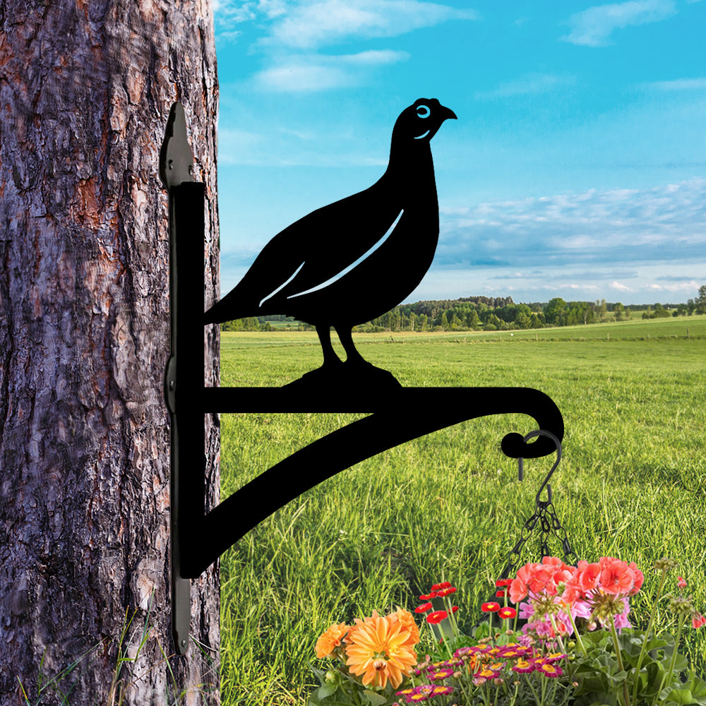 Red Grouse Metal Hanging Bracket Plant Stand