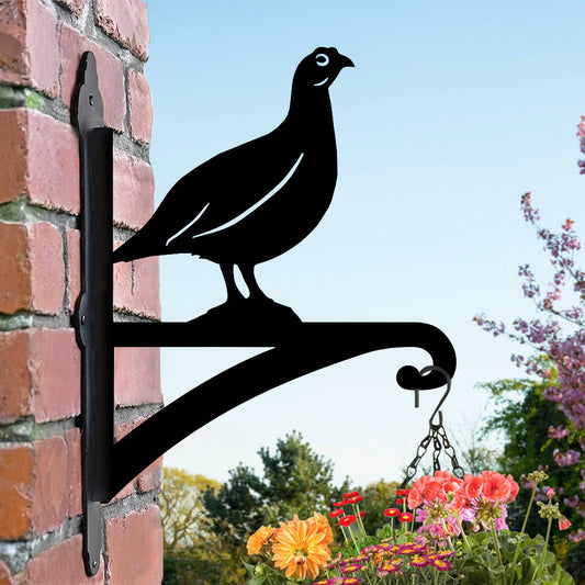 Red Grouse Metal Hanging Bracket Plant Stand