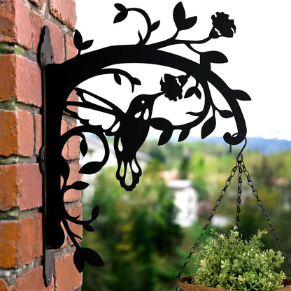 Hummingbird Metal Hanging Bracket Plant Stand