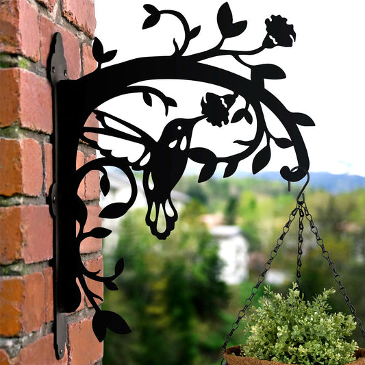 Hummingbird Metal Hanging Bracket Plant Stand