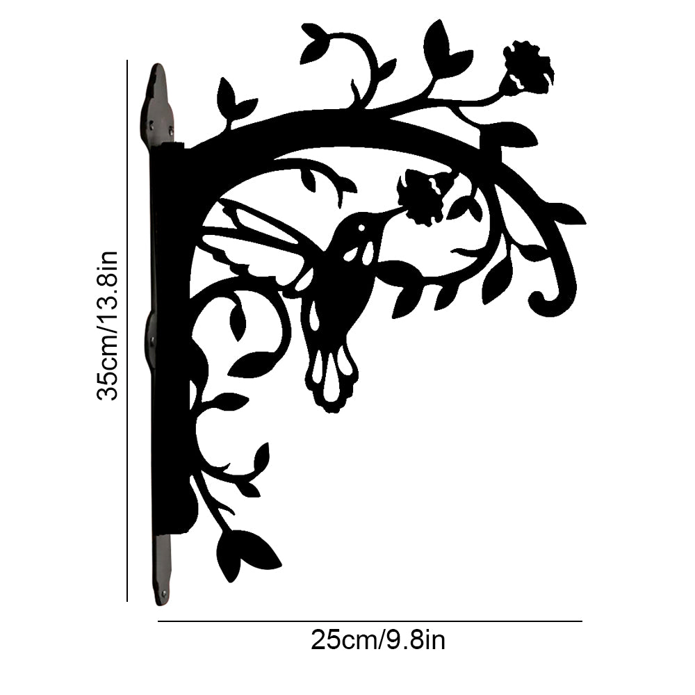 Hummingbird Metal Hanging Bracket Plant Stand