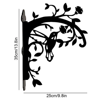 Hummingbird Metal Hanging Bracket Plant Stand