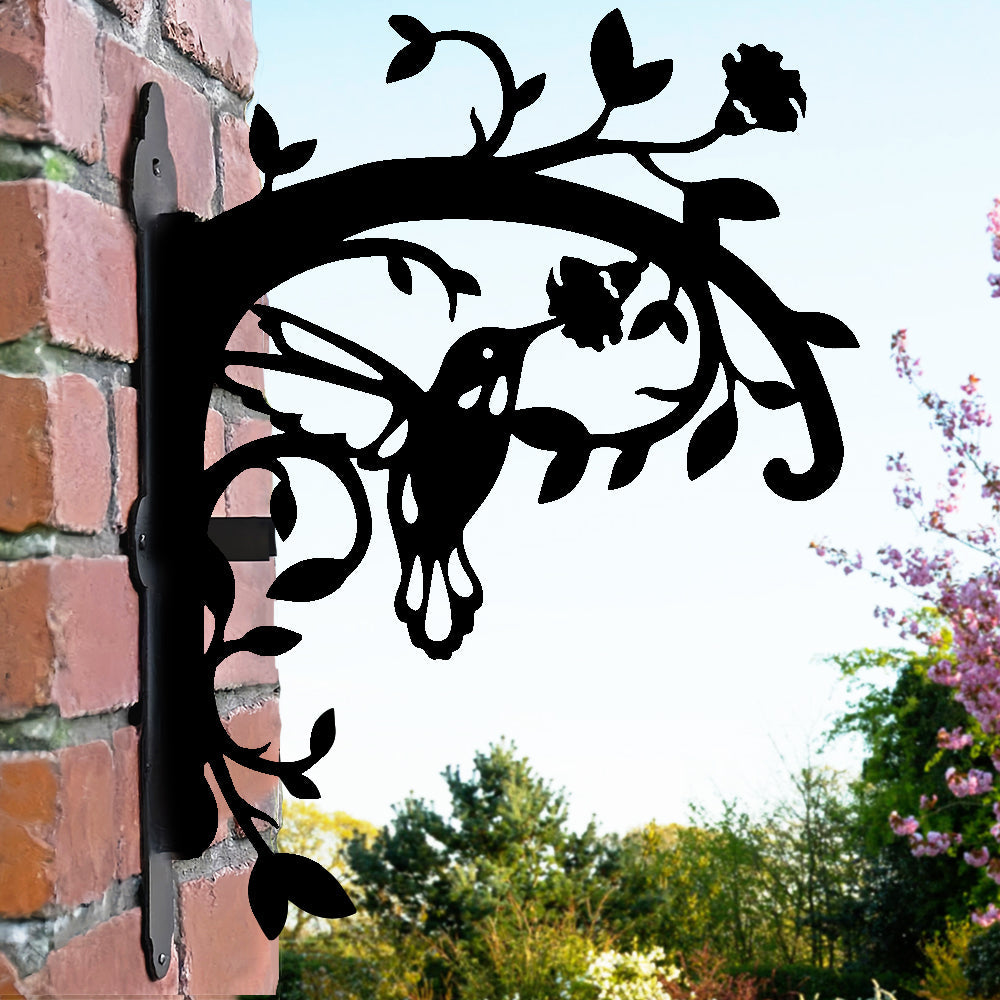 Hummingbird Metal Hanging Bracket Plant Stand