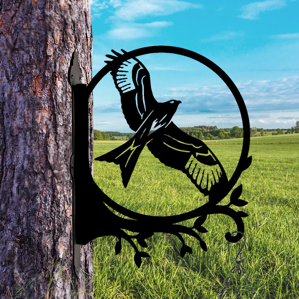 Red Kite Metal Hanging Bracket Plant Stand