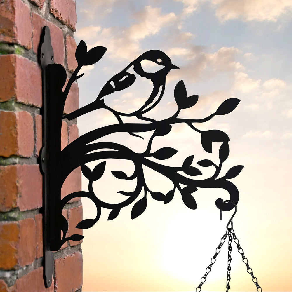 Bird Metal Hanging Bracket Plant Stand