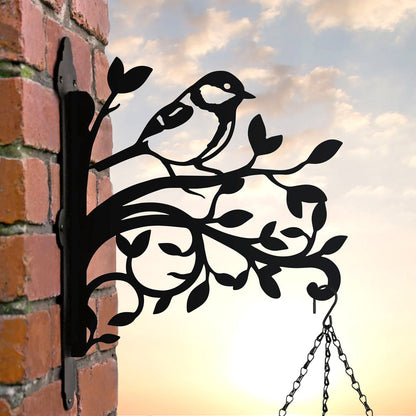 Bird Metal Hanging Bracket Plant Stand