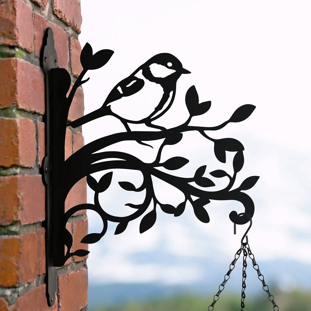 Bird Metal Hanging Bracket Plant Stand