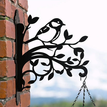 Bird Metal Hanging Bracket Plant Stand