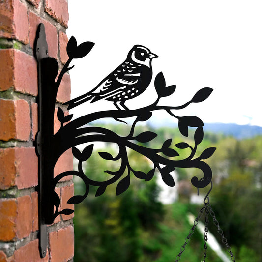 Bird Metal Hanging Bracket Plant Stand