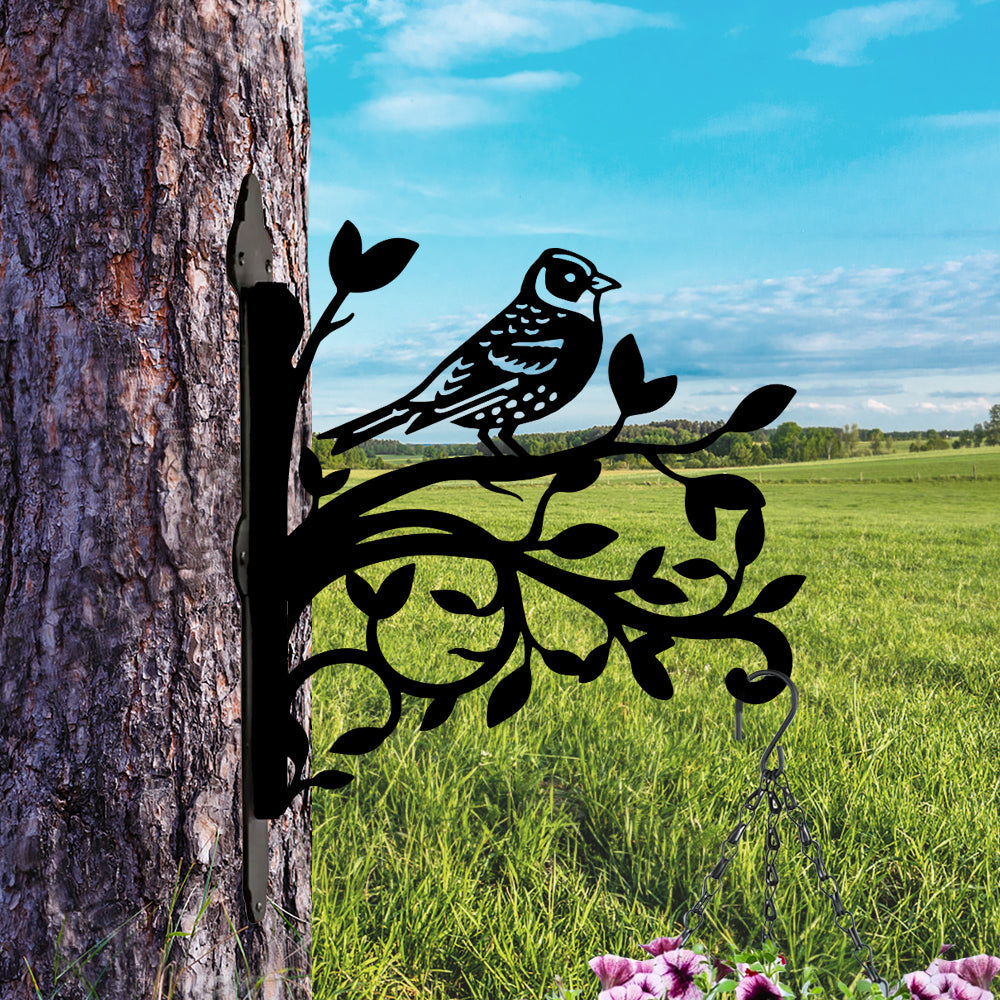 Bird Metal Hanging Bracket Plant Stand