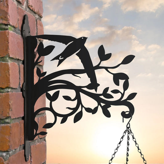 Bird Metal Hanging Bracket Plant Stand