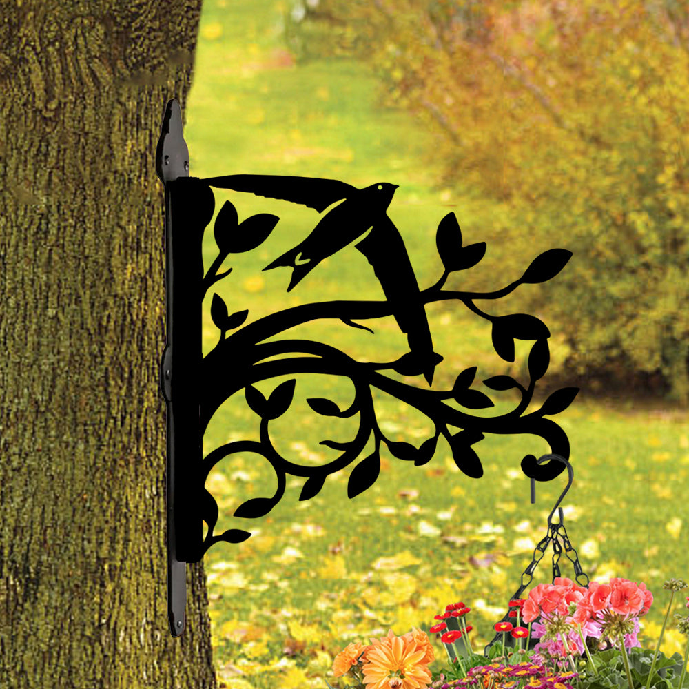 Bird Metal Hanging Bracket Plant Stand