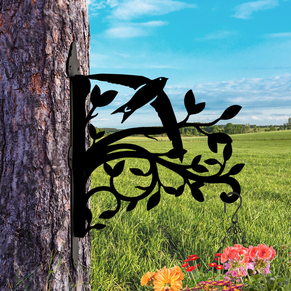 Bird Metal Hanging Bracket Plant Stand
