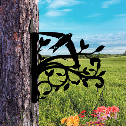 Bird Metal Hanging Bracket Plant Stand