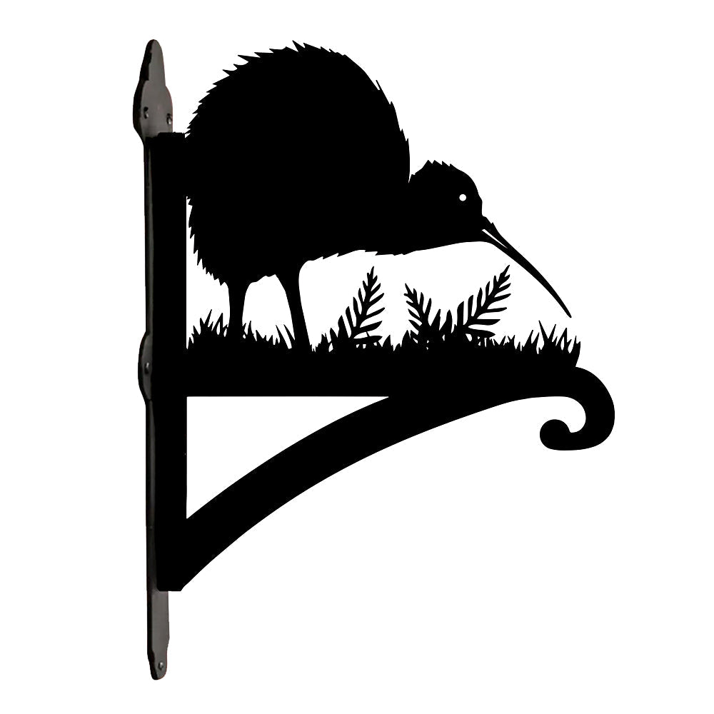 Kiwi Bird Metal Hanging Bracket Plant Stand