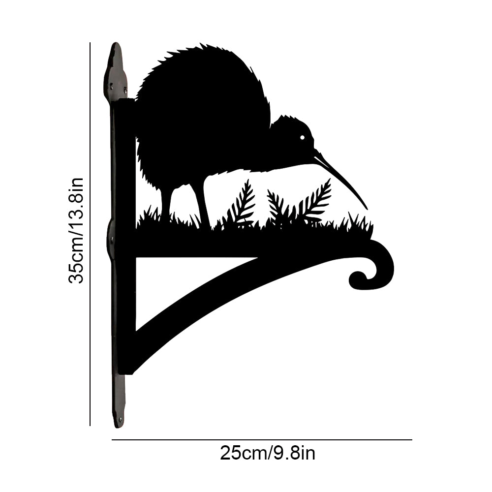 Kiwi Bird Metal Hanging Bracket Plant Stand