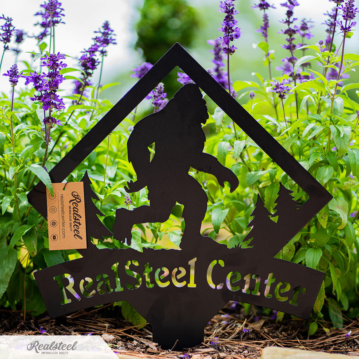 Bigfoot Monogram Yard Sign